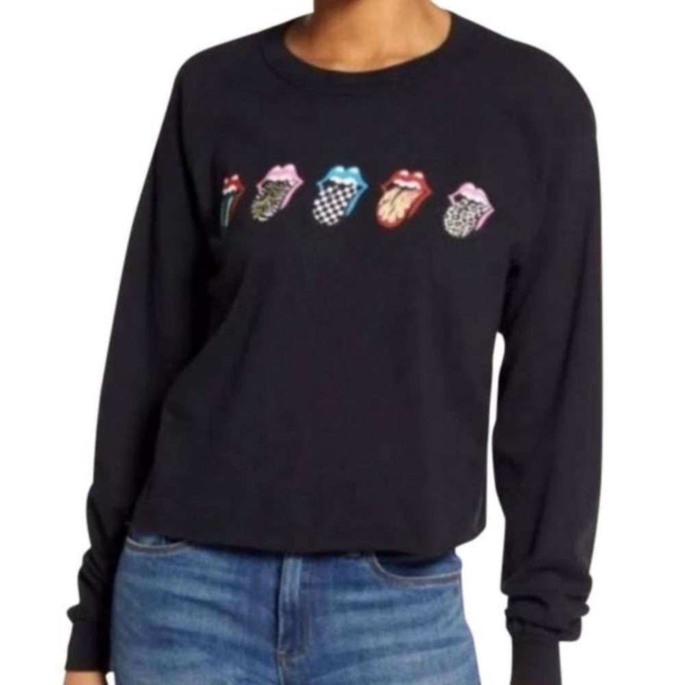 Day by Daydreamer Rolling Stones Long Sleeve Tee